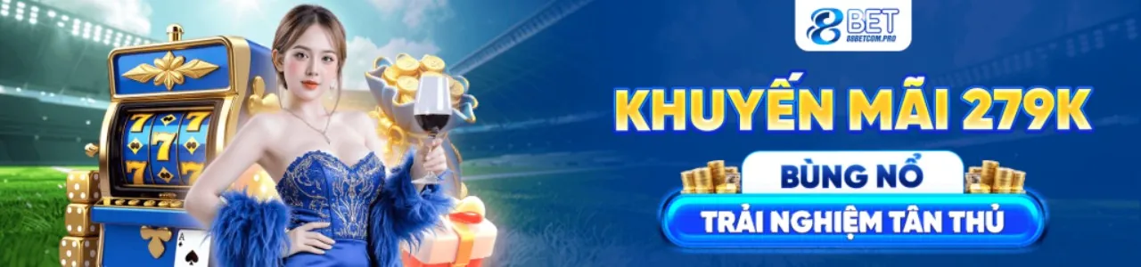 Hình ảnh chính Nổ Hũ k8cc nhà cái với các biểu tượng slot game và hiệu ứng may mắn